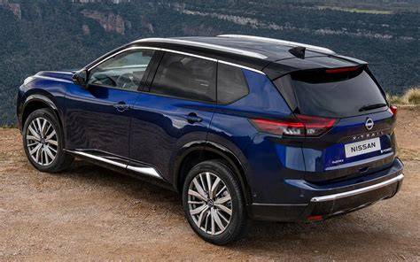 Infografika: Klíčové prvky Nissan X-Trail 2026 - vyhřívaný volant, vyhřívaná sedadla, 3D Around View Monitor, ProPILOT Assist, e-POWER