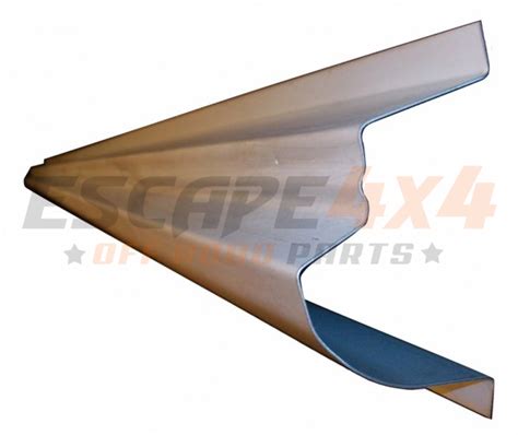 Ilustrační foto opravného plechu prahu