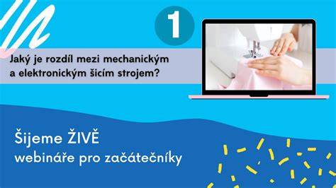 Diagram: Rozdíl mezi mechanickým, elektrickým a počítačovým šicím strojem