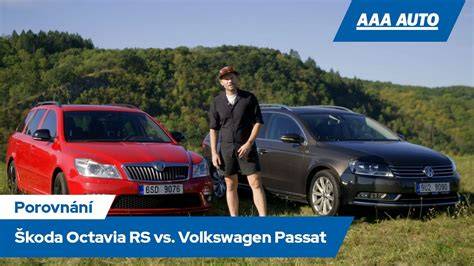 porovnání oktavia vs passat ilustrace