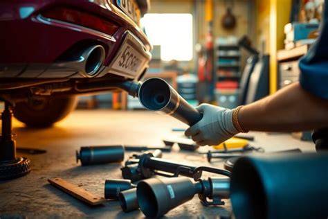 Oprava výfukového systému s vlnovcem a přírubou Renault Scenic