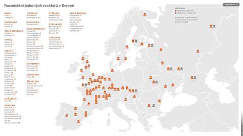 Mapa rozšíření testů evropských autoklubů a hlavních značek