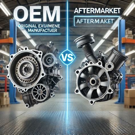 Infografika: srovnání OEM vs. aftermarket dílů pro chlazení motoru