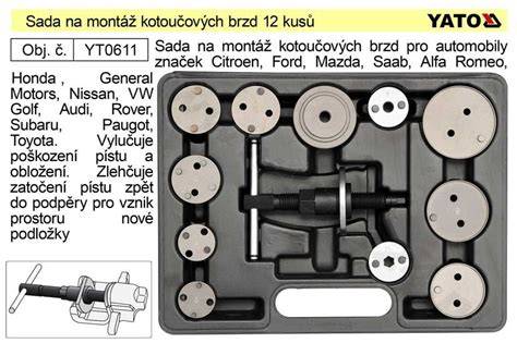 Infografika: Průřez systémem kotoučových brzd a seřizování třmenu