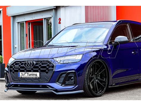 Schéma předního pravého blatníku Audi Q5 (FY) s vyznačením orientace a povrchové úpravy
