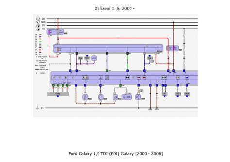 Schéma přístrojové desky s kontrolkou otevřených dveří