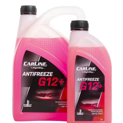 Ilustrace expanzní nádobky chladicí kapaliny s vyznačením minimální a maximální hladiny