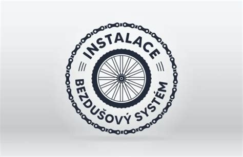 Schéma instalace bezdušového systému na ráfek