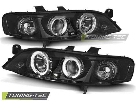 Obrázek srovnání variant Angel Eyes a CCFL pro Opel Vectra B