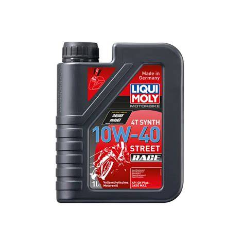 Graf srovnání viskozit pro 10W40 a 10W50 na 4T motory