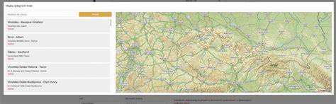 Mapa prodejních míst Altisport a shop4fans s indikací dopravy zdarma