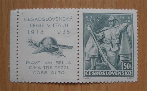 rukávový štítek československé legie v Itálii s označením pluku