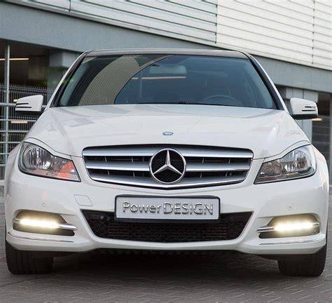 Galerie testovacích LED světel pro C W204 (přehled variant)