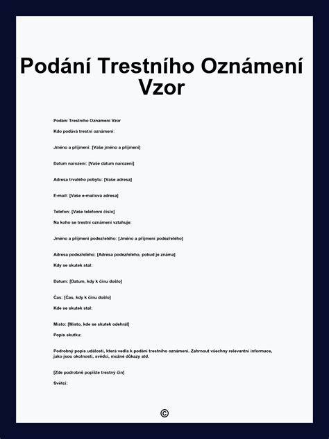 Mapa: Kontakty a místa podání trestního oznámení v obci