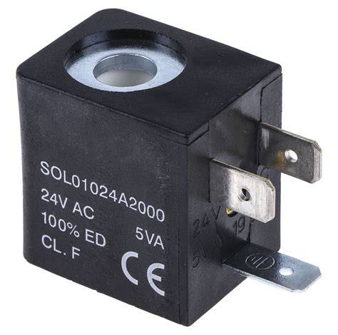 Schéma fungování elektromagnetického ventilu (píst, membrána, cívka)
