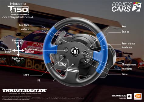 Technické parametry Thrustmaster T150