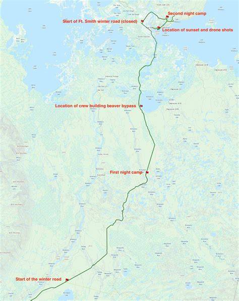 pneu winter road map