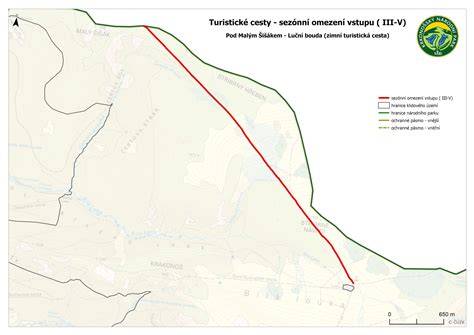 Mapa rozšířeného monitoringu odstupů na vybraných úsecích silnic
