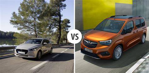 Infografika: Porovnání délek Opel Combo M1 441 cm vs 476 cm