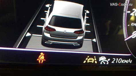 Schéma adaptivního a propojeného tempomatu