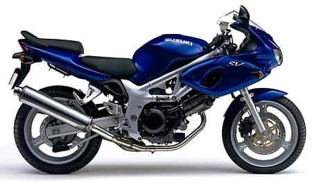 Schéma montážního systému Top Master na Suzuki SV650S 2002
