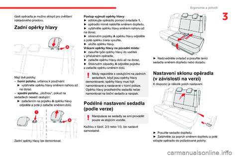 Návod na výměnu opěrky hlavy