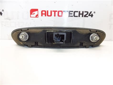 Schéma funkčního mechanismu zadního víka a kliky pro Citroën