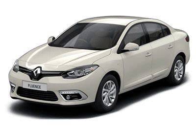 Infografika s rozdělením systémů a typických kódů pro Renault Fluence