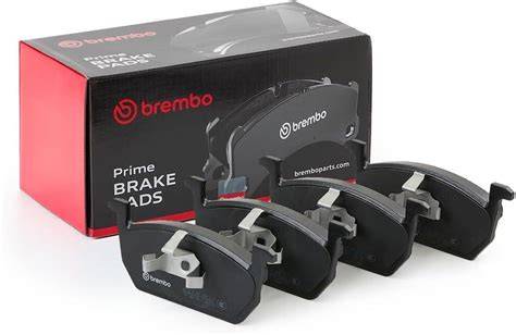 fotografie destiček Brembo a balení
