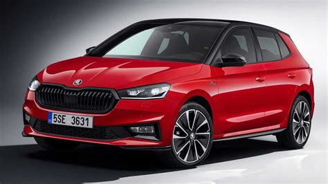 Škoda Fabia Monte Carlo přední a boční pohled