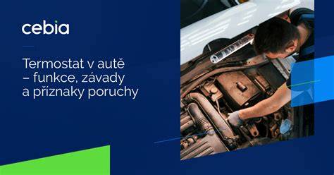 Infografika: Schéma topení v autě a nejčastější poruchy