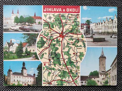 mapa místních autoservisů Jihlava a okolí