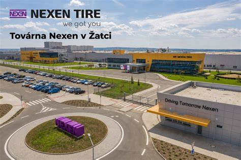 Schéma výrobní linky Nexen Žatec a její automatizace