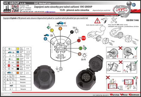 Diagram zapojení 13/8 a 13/9 elektro přípojky
