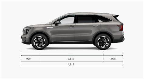 Ford Edge a Kia Sorento - srovnání vnějších rozměrů: délka, šířka, výška, rozvor