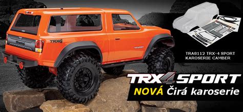 Traxxas TRX-4 Sport karoserie a přední nárazník
