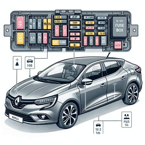 Infografika: Umístění nárazové pojistky Renault