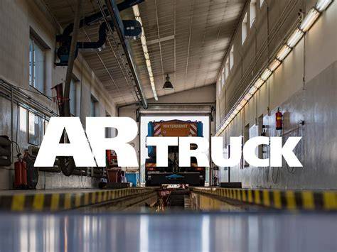 Mapa oblasti stanic technické kontroly a AR TRUCK