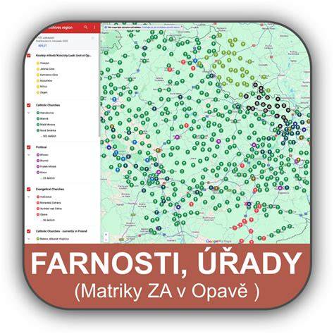 Mapa zobrazující umístění omezovačů otáček v různých typech motorů