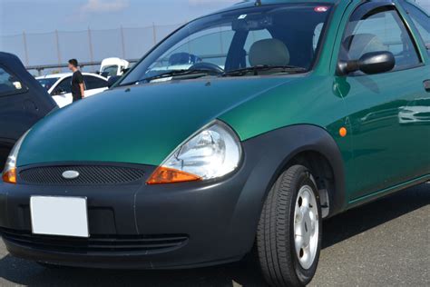 Mapa motorového prostoru Ford Ka s vyznačením vzduchového filtru