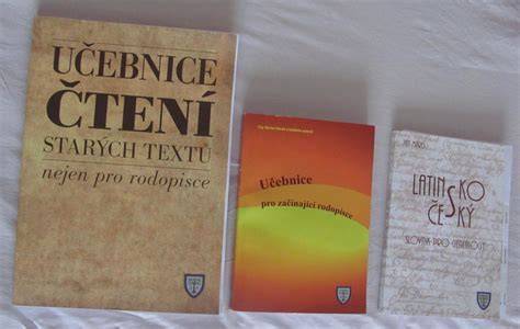 Obálky starších a nových vydání učebních textů