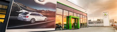 Ilustrační obrázek showroomu Škoda Děčín