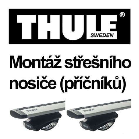 schéma montáže střešního nosiče