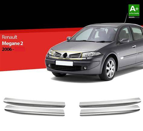 Infografika: Rozdělení dílů zadní části Renault Mégane II HB a jejich vzájemná kompatibilita