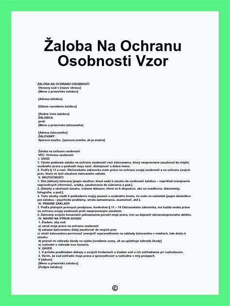 Grafika znázorňující proces podání žaloby na ochranu osobnosti a její rychlost výkonu v praxi