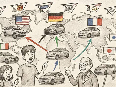Schéma: Infrastruktura rychlodobíjení a spolupráce automobilových koncernů