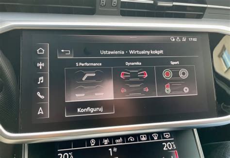 Foto sportovního zobrazení Virtual Cockpit