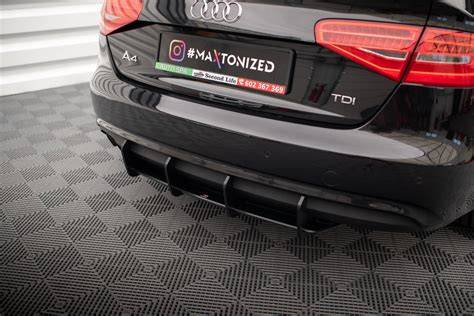 Infografika: Přehled vyfuků pro Audi A4 a jejich kompatibilita s jednotlivými generacemi