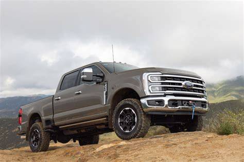 Mapa použití Ford F-350 v náročných pracovních prostředích