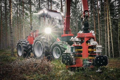 Harvestor Nisula N5 v terénu